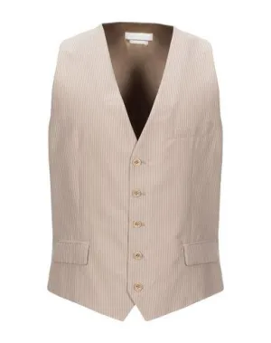 Alexander Mcqueen Man Waistcoat Sand 44 suit