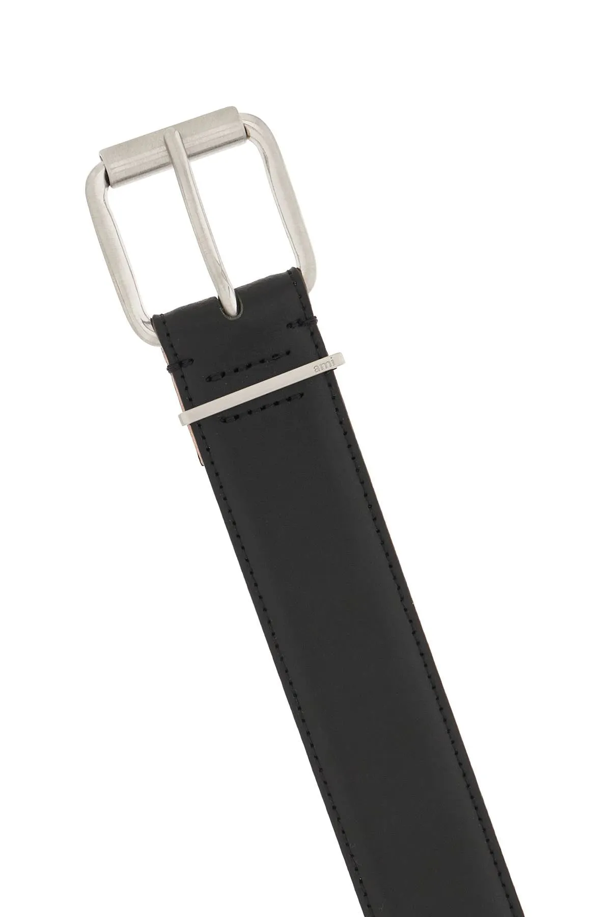 Ami paris leather belt