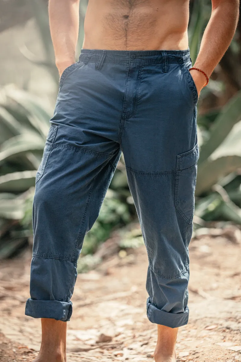 &SONS Travel Pant Navy