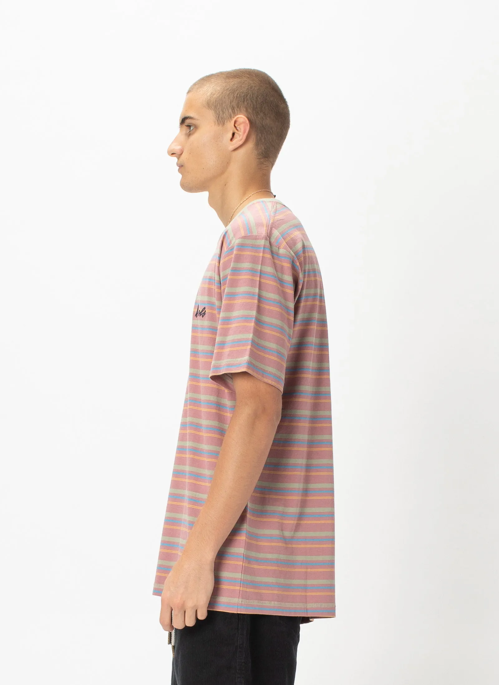 B.Cools Embro Tee Rose Stripe