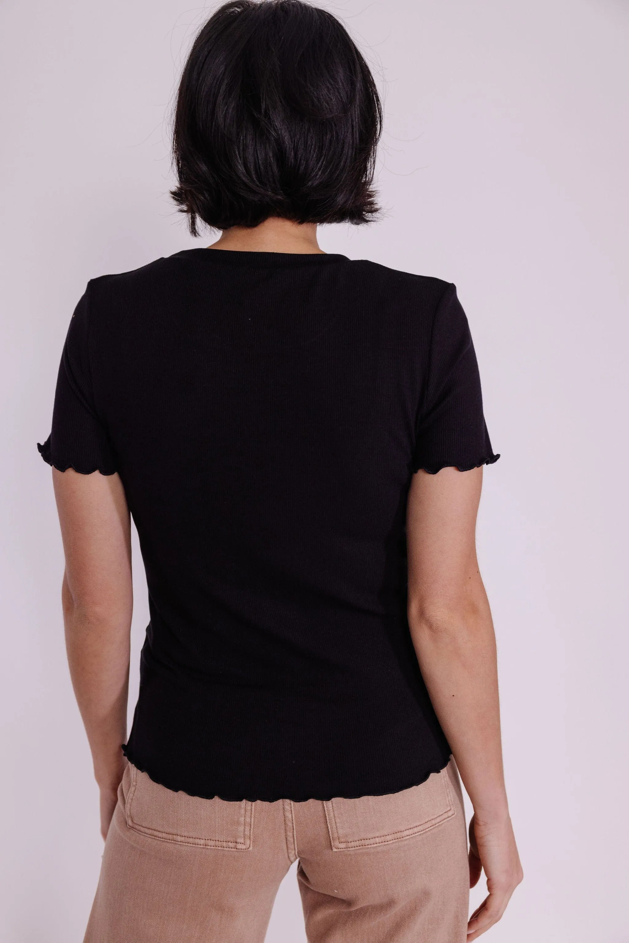 Beatrix Tee in Black