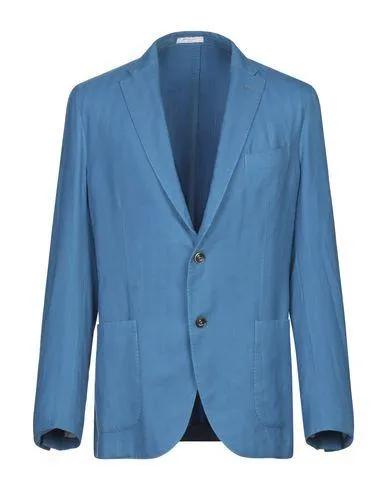 Boglioli Man Blazer Pastel blue 42 suit