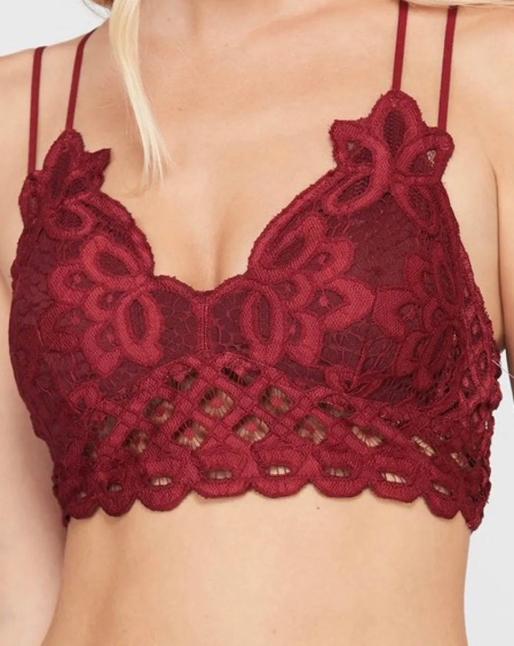 Bralette - Scallop Lace (11 colors)