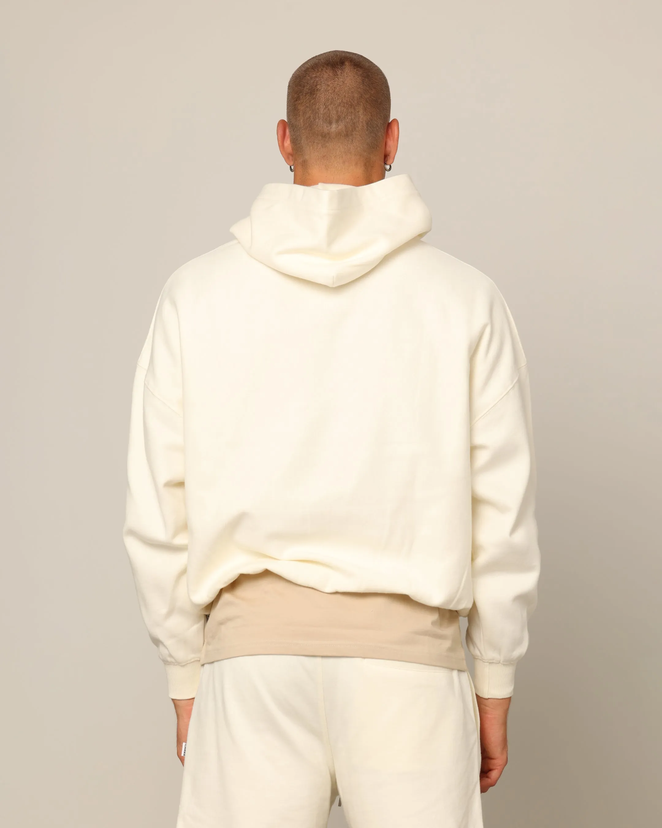 Carré Blanc Oversized Hoodie Off White