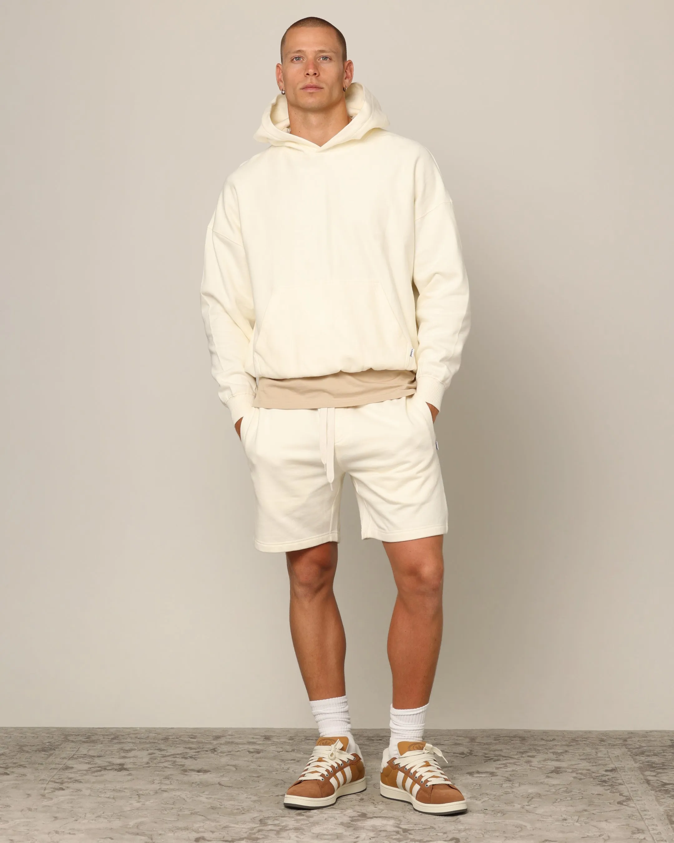 Carré Blanc Oversized Hoodie Off White