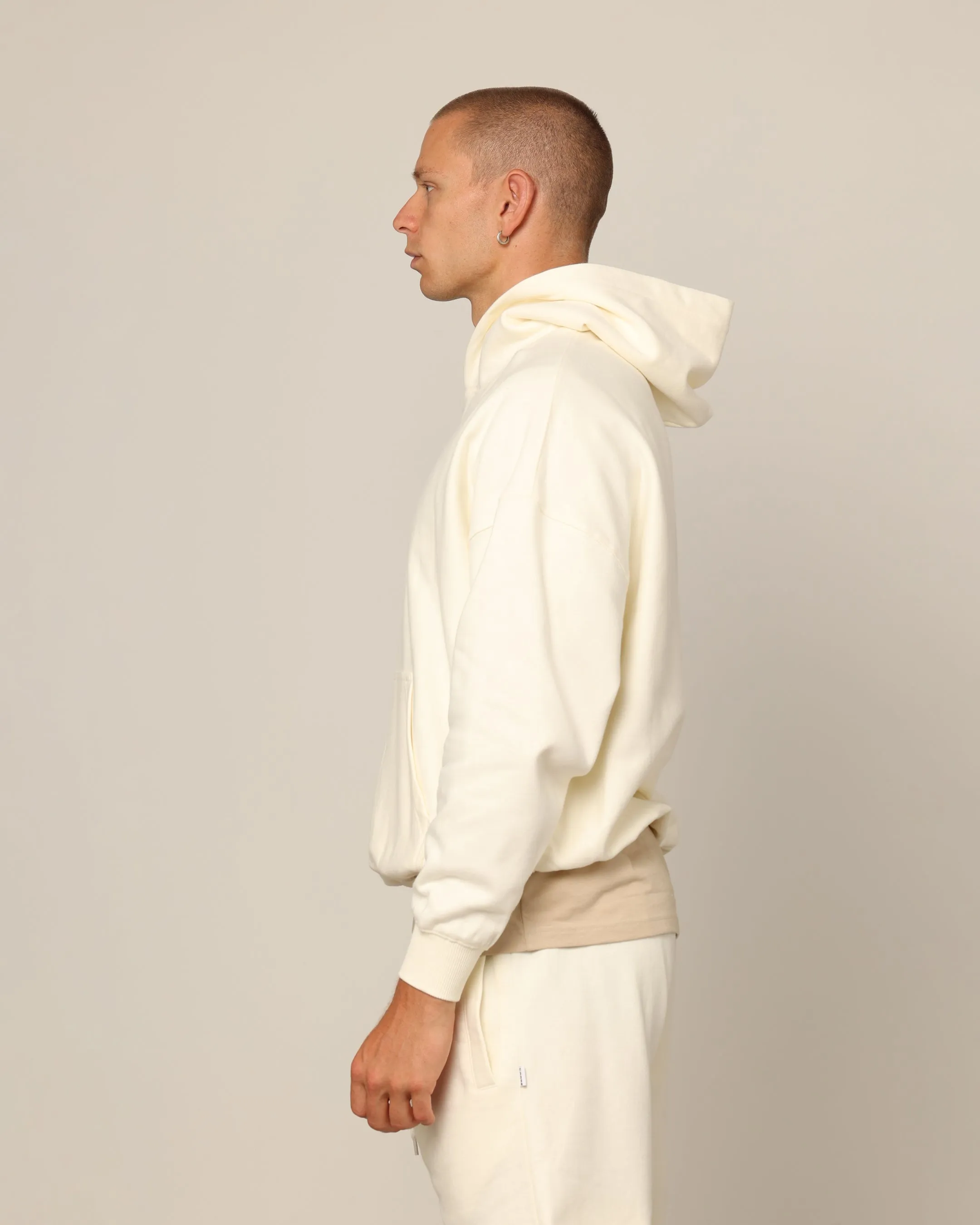 Carré Blanc Oversized Hoodie Off White