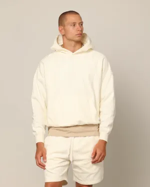 Carré Blanc Oversized Hoodie Off White