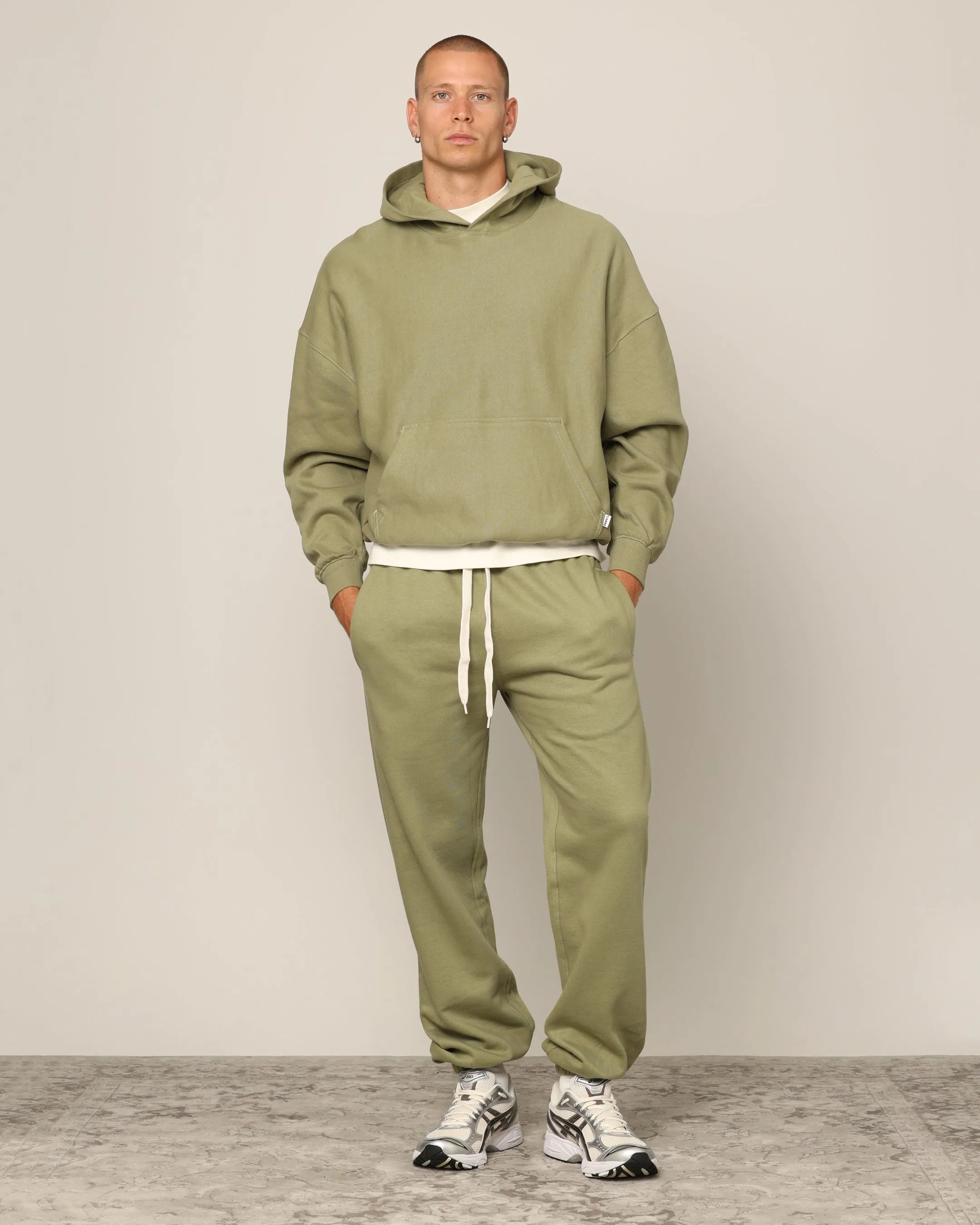 Carré Blanc Sweatpants Military