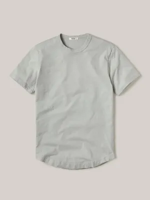 Cove Slub Curved Hem Tee