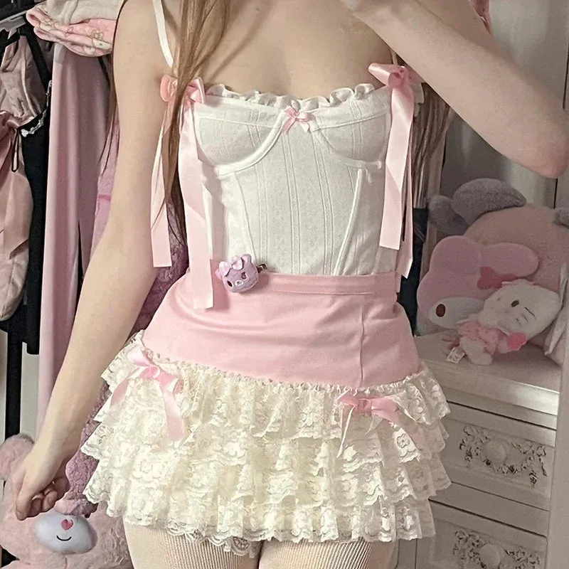 Frilly Princess Micro Skirt