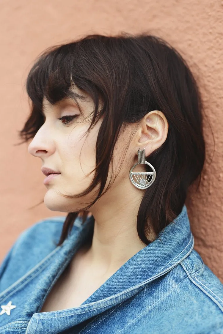 Hawkly Maven Earrings (Bronze or Silver)