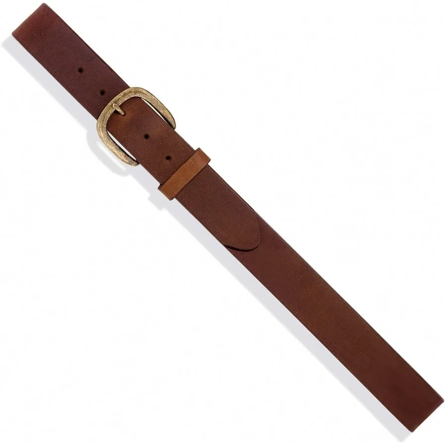 Justin Men's Work Bark Brown Basic Belt