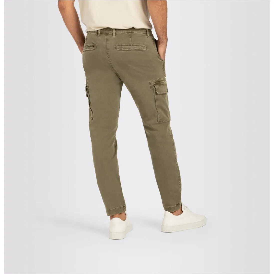 MAC Ultimate Driver Pants Super Stretch Slim Chino Cargo Combats 6361 Tea Green