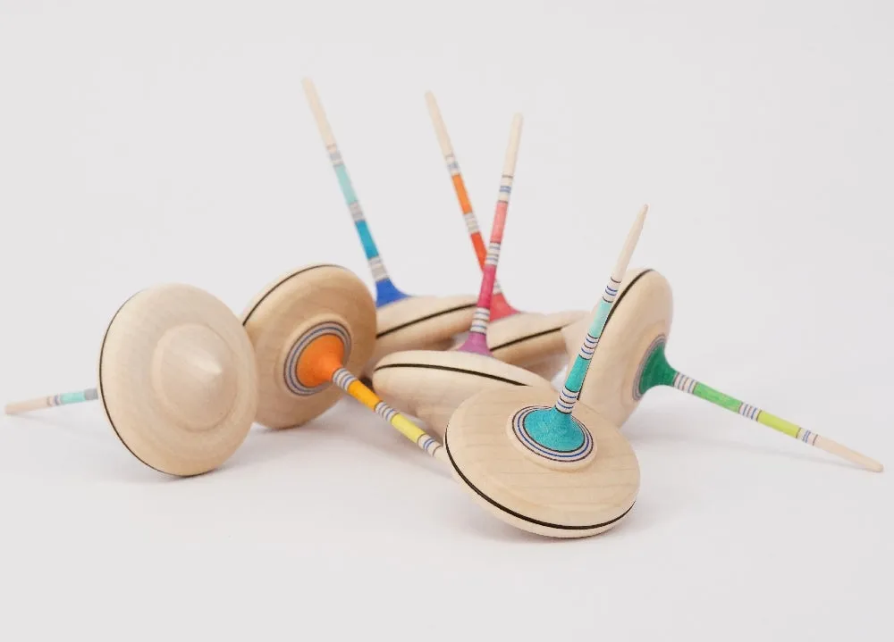 Mader Rainbow Spaghetti Spinning Tops