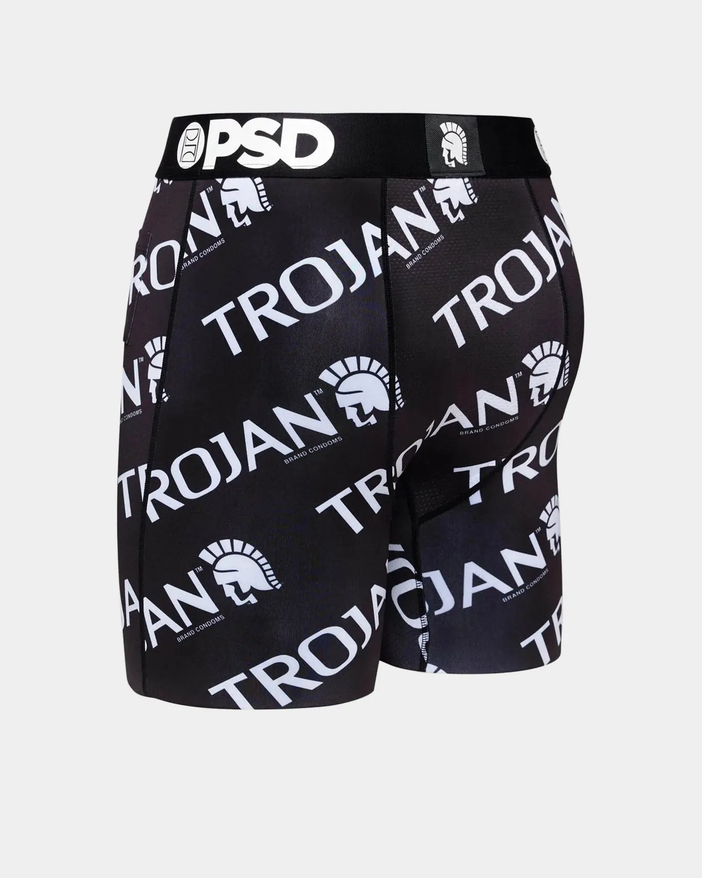 Pants Saggin LLC X Trojan Trojan Logo Underwear Black