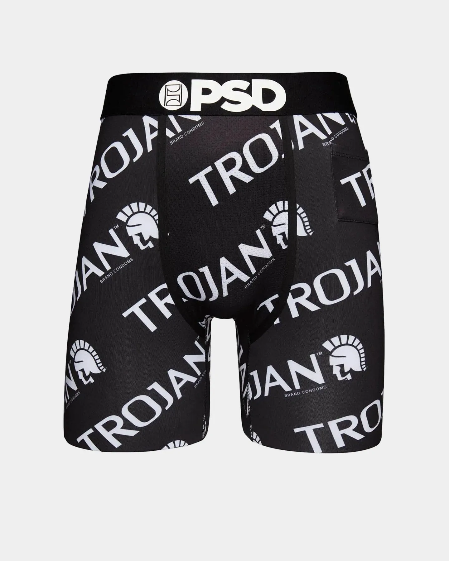 Pants Saggin LLC X Trojan Trojan Logo Underwear Black