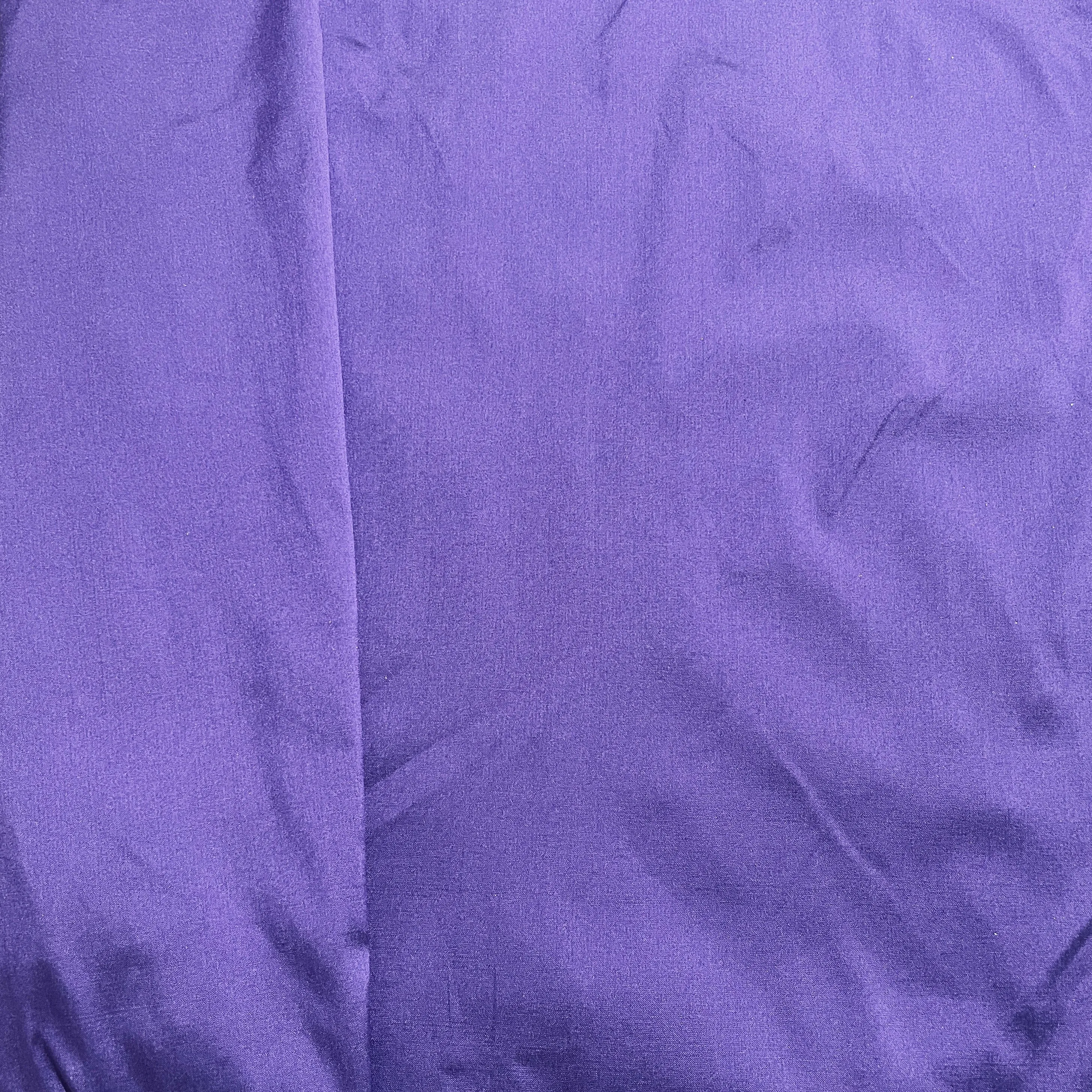 Purple Solid Silk Taffeta Fabric