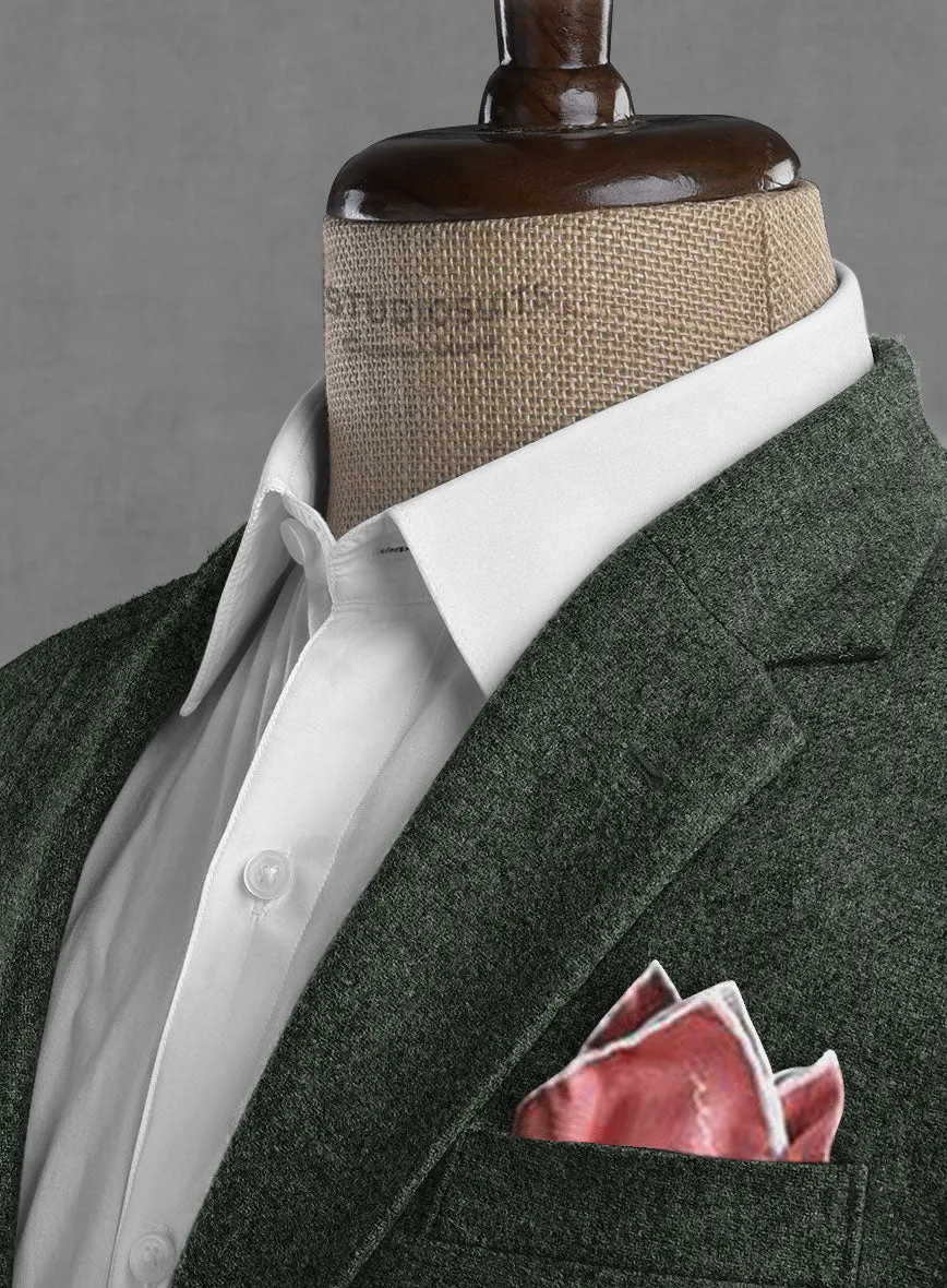 Rope Weave Green Tweed Suit