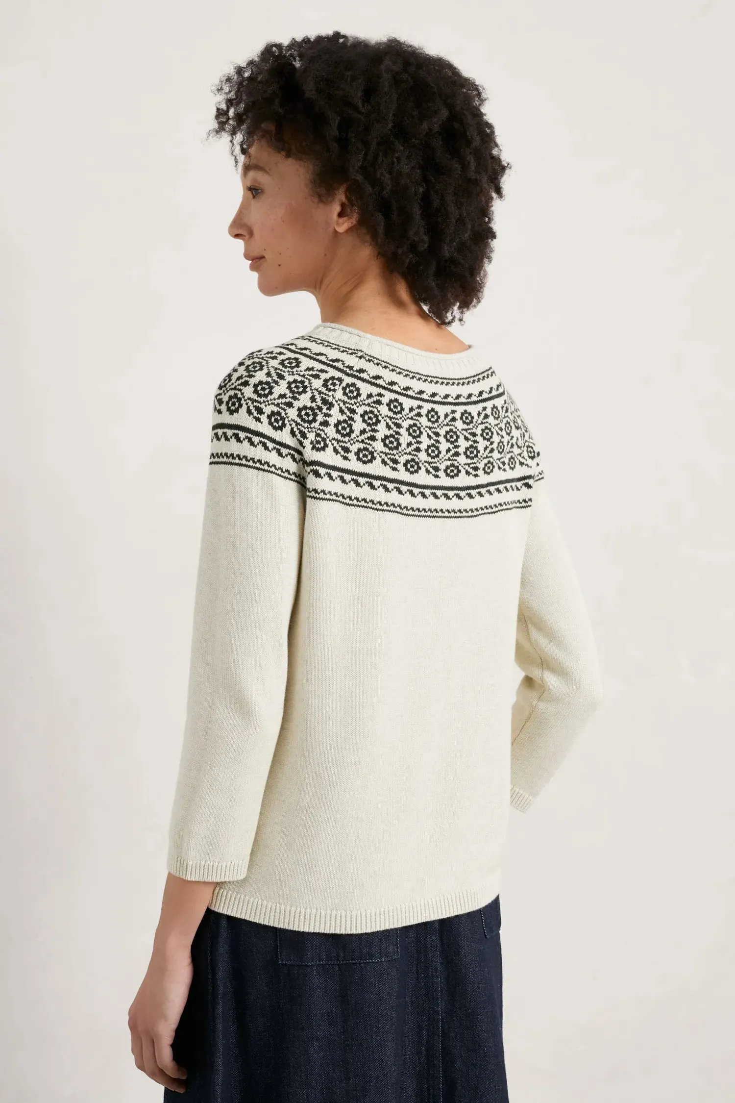 Seasalt Polurrian Cove Organic Cotton Jumper