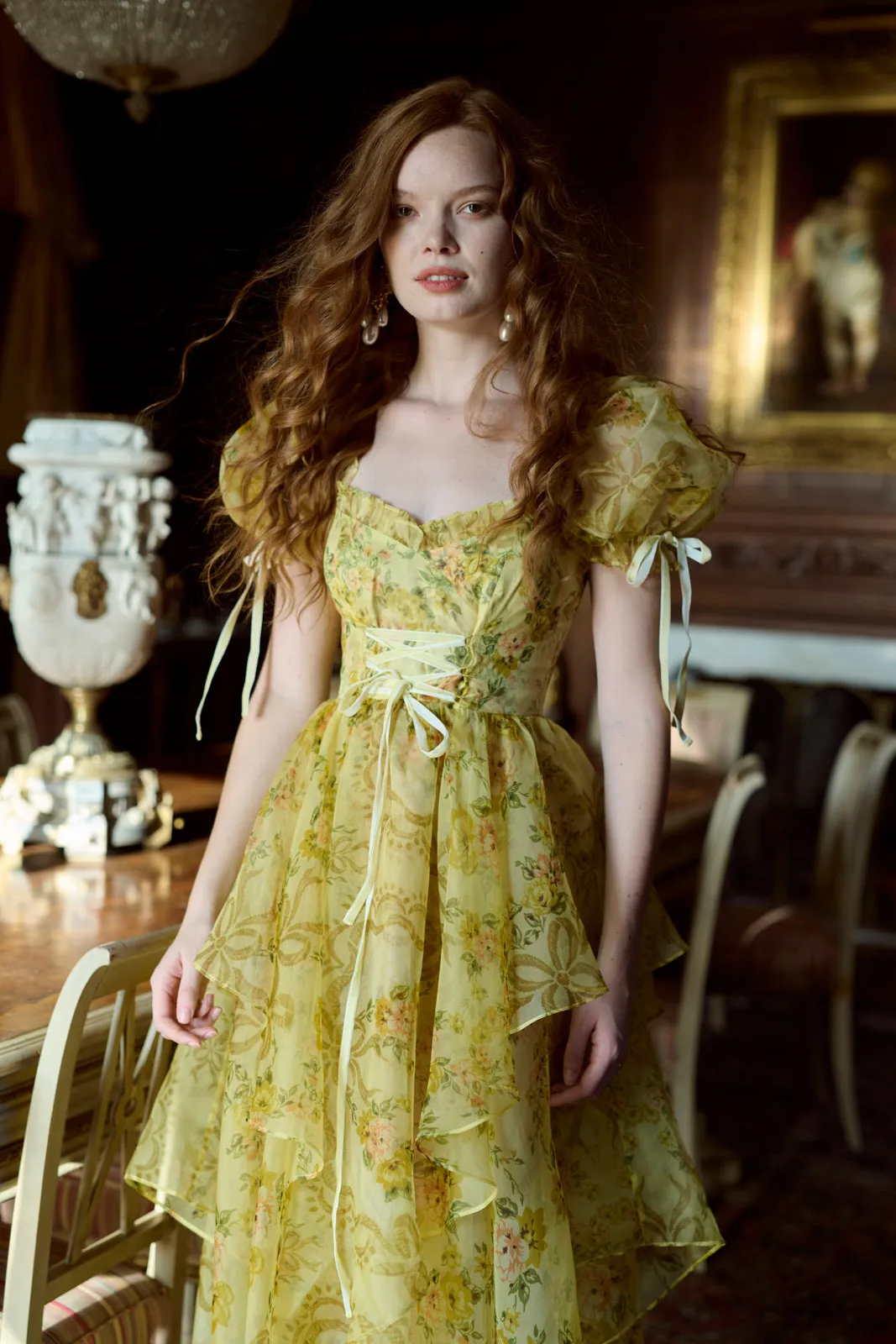 The Crème Brlée Faerie Gown