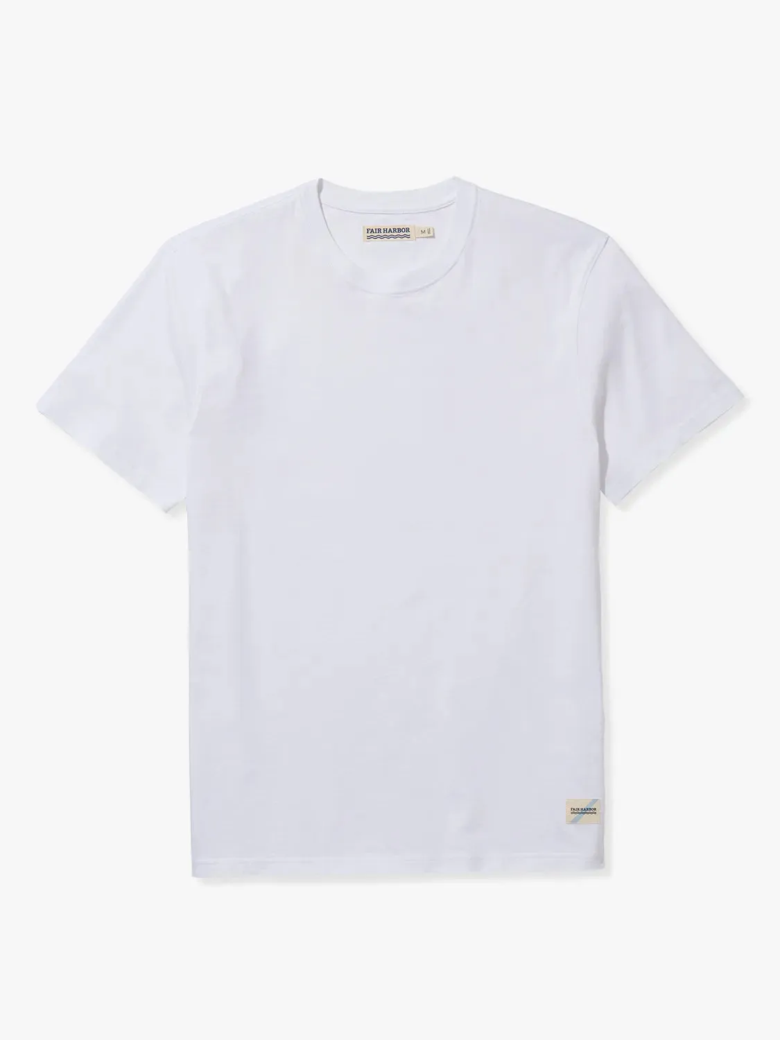 The Saltaire Tee | White