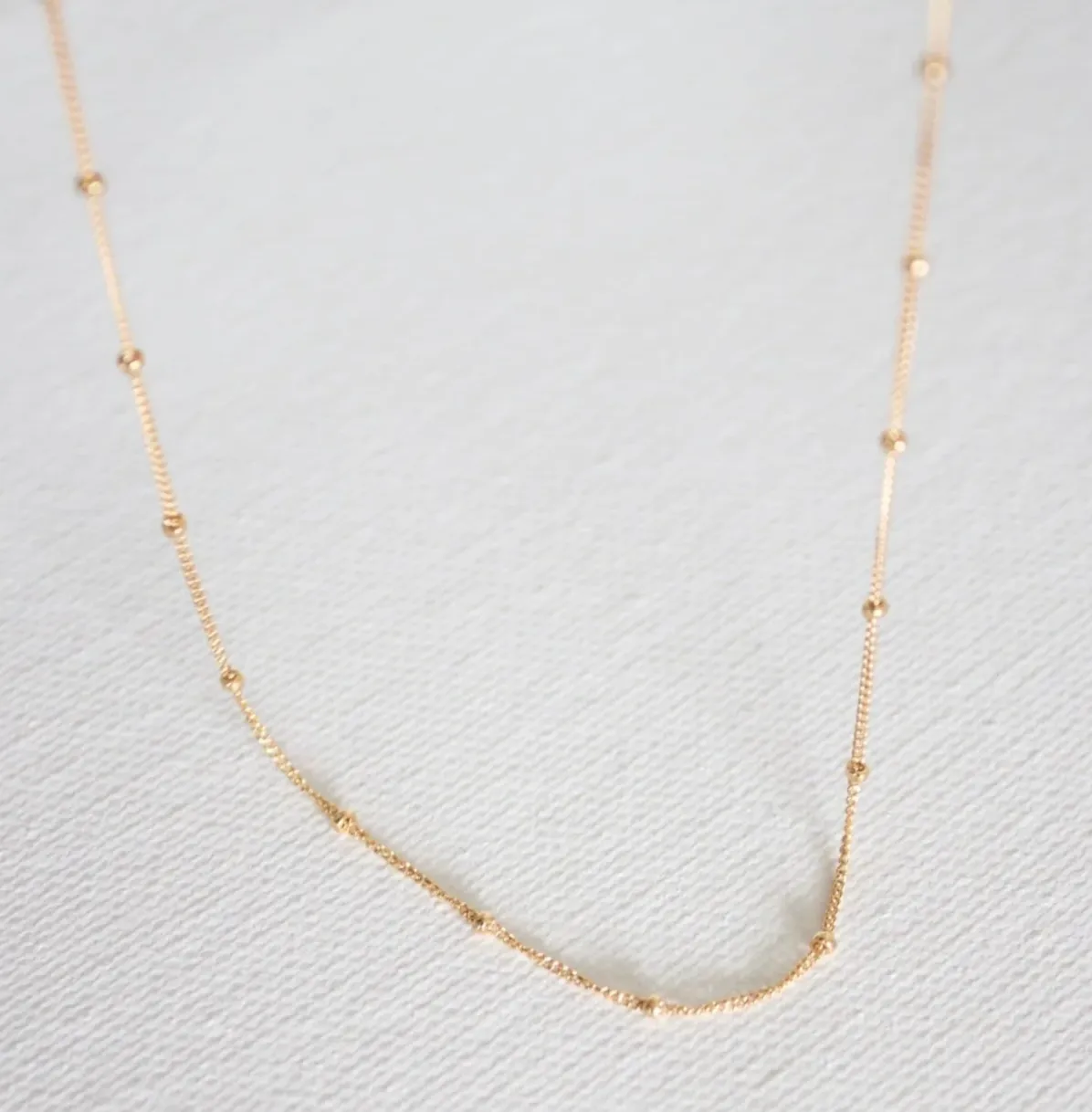 The Satellite Chain Necklace