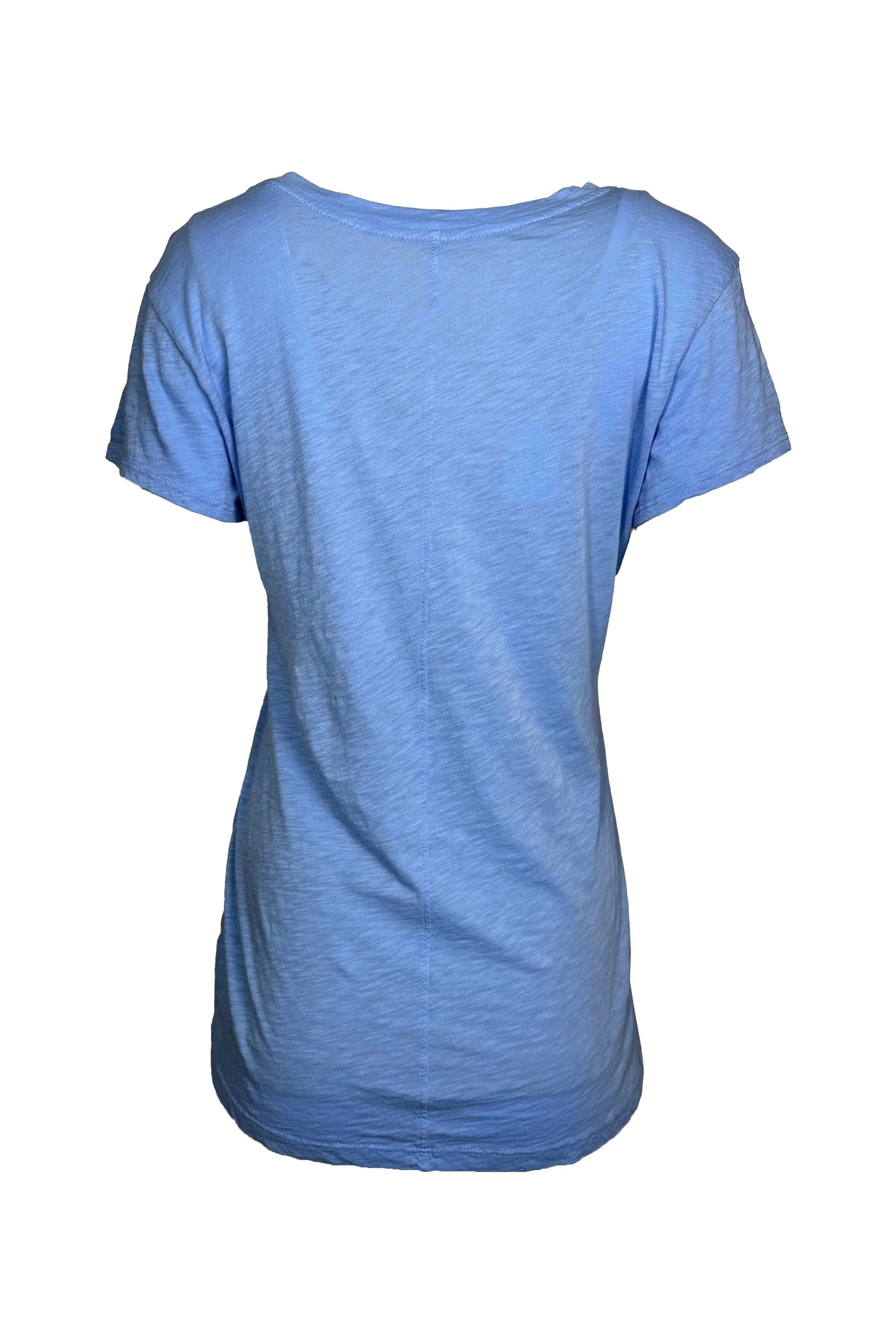 Velvet by Graham & Spencer Odelia Short Sleeve Crew Neck Tee | Wave